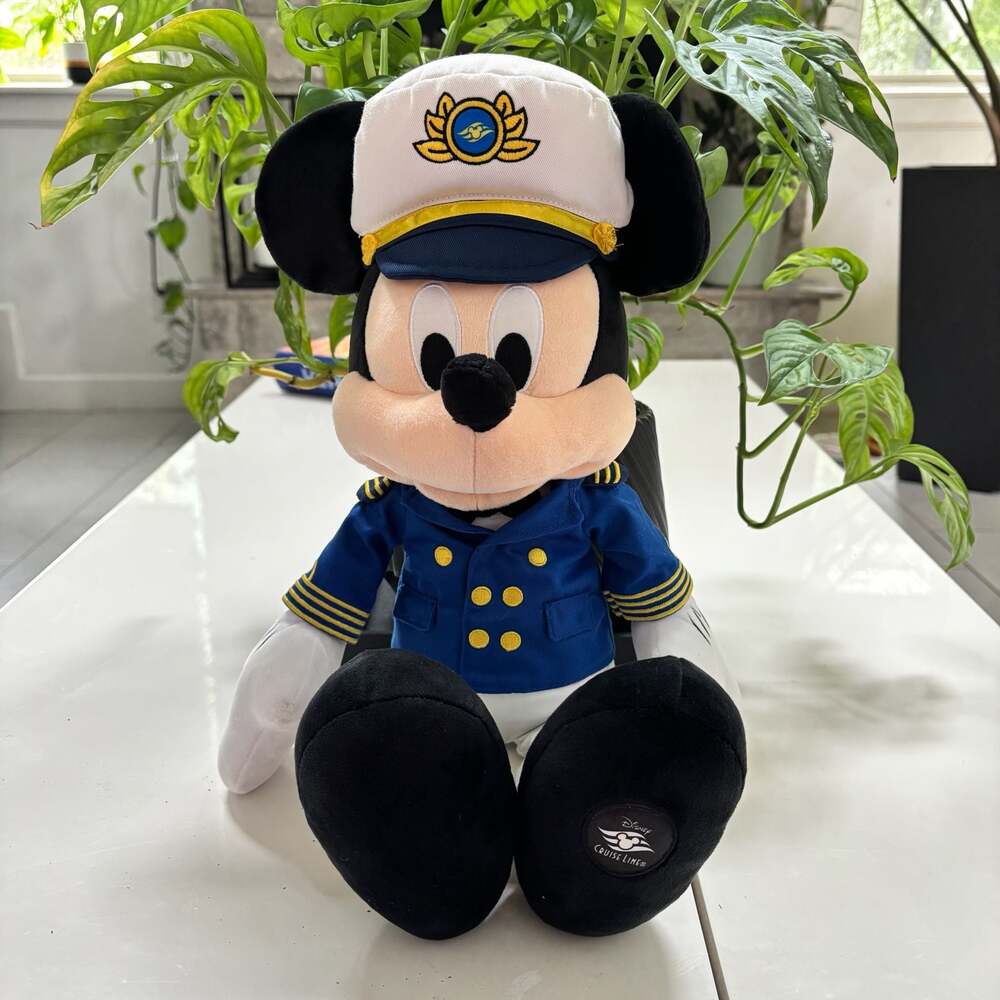 Disney Cruise Line Captain Mickey Mouse 19-Inch Plush Toy
